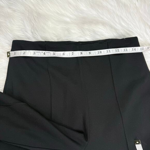 Lysse 'Lyssentials Elysse Ponte Leggings Pull On Pants Black Size L NWT Classic - Picture 9 of 14